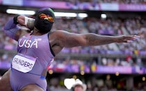 Image of BBC commentator corrected live on air after misgendering shot putter